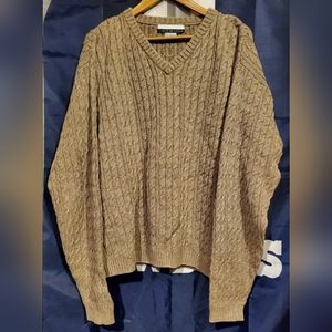 Men's Tiger Woods  Tan Sweater